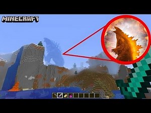 Godzilla returns to Minecraft ☠️ | Minecraft gameplay