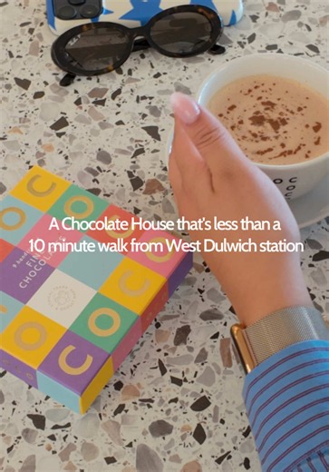 Our Chocolate House is less than a 10 minute walk from West Dulwich station, it’s worth every step 🩷 📍7 Croxted Road, Dulwich #chococo #dulwichcafe #londoncafe #dulwich #londonchocolate