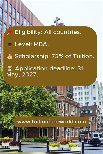 Havard University MBA Scholarship, USA