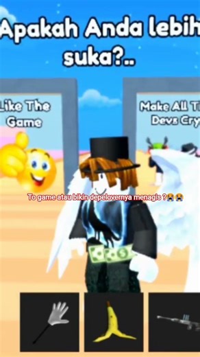 aku harus pili menyelamat kan bayi atau biskuit ? di roblox #robloxshorts