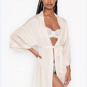 Victoria's Secret white bride Robe
