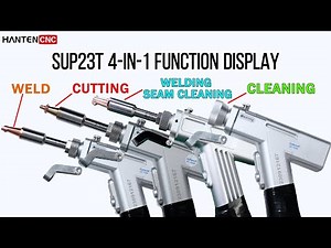 SUP23T Laser Welding Machine 4 in 1 Multifunctional Demo #laserweldingmachine #laserwelding