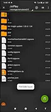 [ NTR Knight ] Cara pasang game + save data #tutorial #joiplay