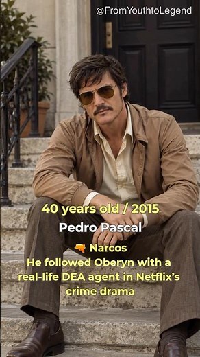 😍 Pedro Pascal Then & Now | (2014–2026) #thenandnow #pedropascal #movienostalgia