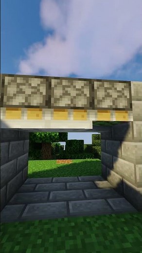 Ultimate Minecraft Garage Door Tutorial!