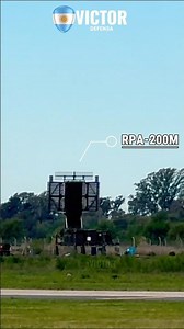 🇦🇷 El radar que protege los F-16 de la Fuerza aérea Argentina visto en Área material rio cuarto 🦉