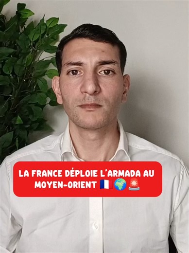 La France envoie une armada sans précédent au cœur de la crise mondiale. 🇫🇷🌍🚨 Face aux tensions extrêmes avec l'Iran, Emmanuel Macron a annoncé depuis Chypre le déploiement d'une flotte colossale vers le détroit d'Ormuz. Au programme : 8 frégates, 2 porte-hélicoptères amphibies et le porte-avions Charles de Gaulle. L'Élysée parle d'une mission
