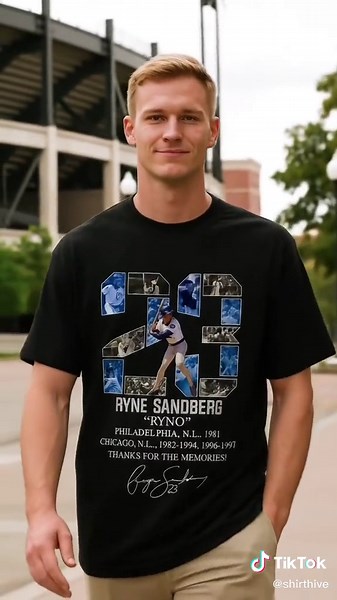 A Tribute to Ryno #rynesandberg #rynesandbergmvp #ryno #cubs #cubslegend #sandberg #wrigley #wrigleyfield #baseball #legendsneverdie #rip #restinpeace #shirt #flashsale