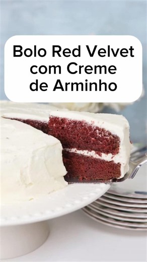 O verdadeiro Red Velvet ❤️ #receitas #redvelvet #bolo #aniversario