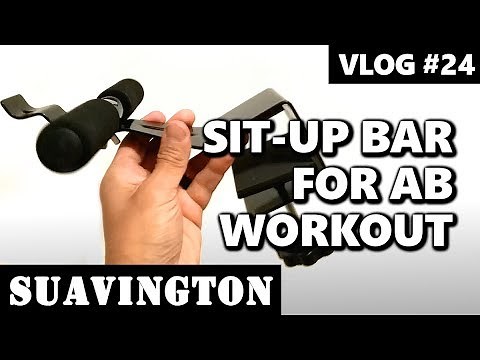 Sit-Up Bar for Ab Workout - Vlog #24