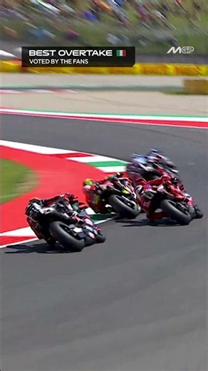 Moreira wins the best overtake from the Italian GP thanks to his move on Marc Marquez!🔥