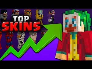 TOP MEJORES SKINS de TODO MINECRAFT JAVA Y BEDROCK 🤡