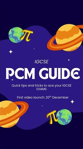 THE IGCSE PCM GUIDE