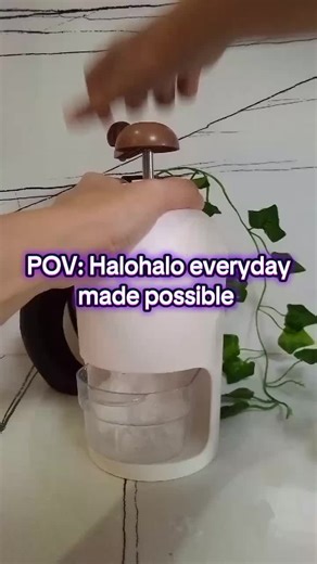Manual Ice Crusher for Easy Halo Halo and Mais Con Yelo