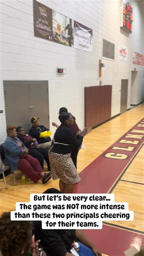 Glenn Hill’s principal yelling like it’s Game 7 of the finals… Hornsby’s principal is pacing like the refs owe her money. ABSOLUTELY INVESTED. At this point, I don’t know who wants the win more, the players…Mrs. KING OR Mr. Washington? | Glenn Hills Middle School