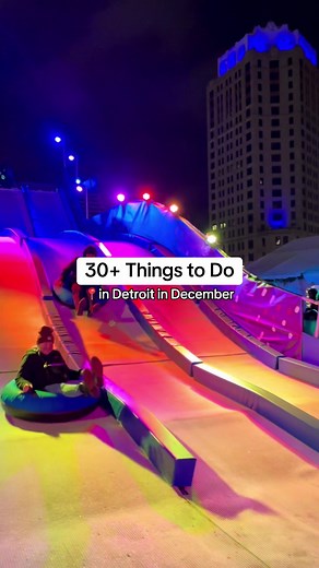 The holidays in Detroit are magical 🏙️✨ With millions of sparkling lights, stunning performances and community celebrations, off the charts music and nightlife, this December in Detroit will be one to remember. #Detroit #Holidays #December #VisitDetroit #NYE #DetroitLove