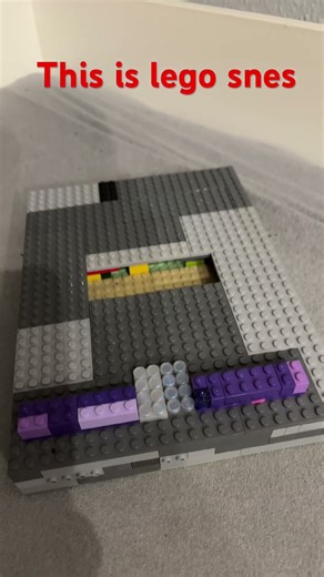This is my custom lego snes #short #lego #snes #customlego #custom