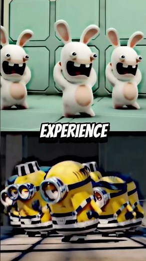Minions VS Rabbids #rayman #despicableme #1v1 #debate #edit