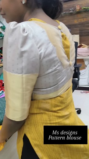 ms_designs_official on Instagram: "PATTERN BLOUSE ❤️ . . QUICK DELIVERY IN IN 2DAYS . . world wide shipping available ✈️ . .#msdesign #weddingblouse #worldwide #oldwashermenpet #marriage #chennai #weeding #weddingblouse #longfrock #patten #puberty #puffstitch #plain"