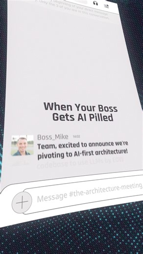 Nothing hits harder than that “I saw an AI post” energy on Monday morning. Here’s the reality: AI isn’t about reshaping your team every week, it’s about empowering it. | JetBrains