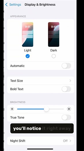 This iPhone Setting Makes Your Screen Feel More Natural 👀