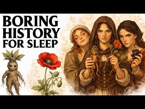 The Strange Plants Medieval People Used to Get High | Boring History for Sleep