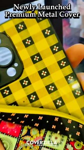 🔥 NEW LAUNCH 🔥 Carry Western Odisha’s pride in your pocket! Our Premium Metal Cover comes with beautiful Sambalpuri patterns, giving your phone a royal look with solid metal protection 🛡️ | COVER ZILLA