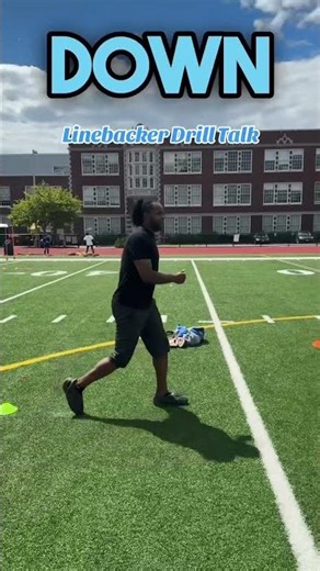 Linebacker Drill: Run Fit & Lateral Quickness. Try this Drill to be a #Playmaker at #linebacker #nfl