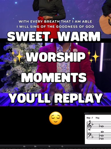 😌 Sweet, Warm ✨Worship✨ Moments You’ll Replay 😌 | Goodness of God - CeCe Winans #worship #keys #keyboardist #keyboard #churchworship #churchband #melodies #smooth #newyear #NewBeginning @ttvbootman___
