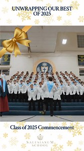 Unwrapping a defining moment of the year. Salesianum’s 119th Commencement celebrated cherished traditions, unforgettable moments, and the exceptional men of the Class of 2025—made even more meaningful by the return of members of Casa de Sales and by honoring alumni whose journey came full circle decades later. 🎓 🎥 Darnell Vaughan ‘19 #UnwrappingOurBest #ClassOf2025 #LiveJesus | Salesianum School