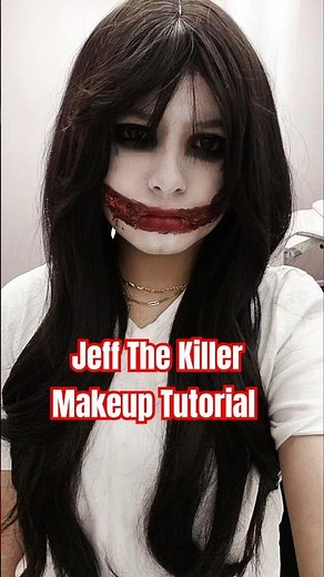 Jeff The Killer Makeup Tutorial