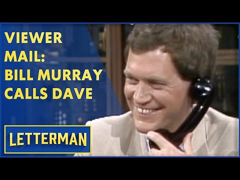 Viewer Mail: Bill Murray Wants Dave To Leave The Show | Letterman