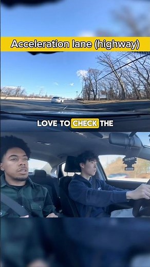 Acceleration lane explained #driving #drivinglessons #drivingreview #drivingclasses #drivingschool