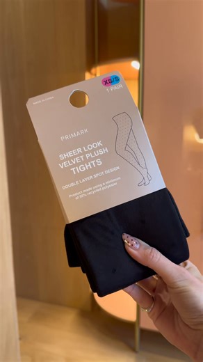 Our best-kept secret this winter? Sheer-look Velvet Plush Tights 😍 #Primark #OOTD | Primark