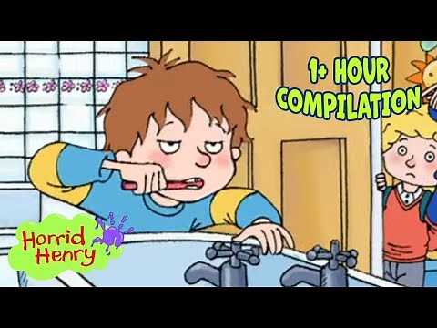 Henry's SECRETS, Time Travel Fun and MORE! | Horrid Henry FULL Episode Compilation | 60+ MINS