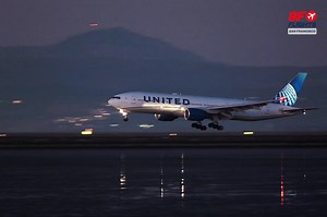 162K views · 4.1K reactions |  Evening Arrival at SFO!  United Airlines 777 Landing Under the Runway Lights at San Francisco International Airport (SFO) -- #sfflights #unitedairlines #boeing777 #sfo #nightarrival #planespotting #flysfo #avgeek #fblifestyle | SF.Flights | Facebook