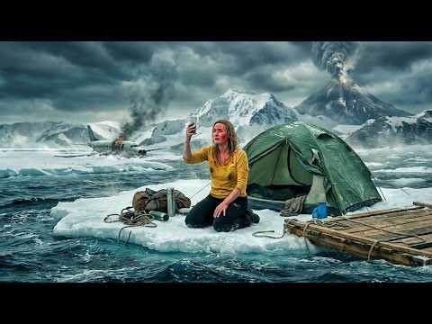 Stranded in the Antarctic on a block of ice for 15 days! A miracle survival