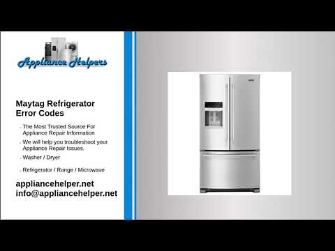 Maytag Refrigerator Error Codes