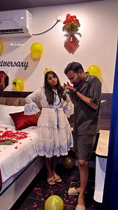 1.2M views · 12K reactions | Wedding Anniversary only no happy朗藍 Finding Happy ;- @gayu_vr_ | Vijay Vj Gayathri | Facebook