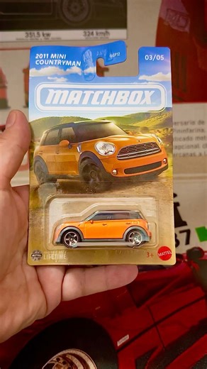 Mini Countryman on the Move! 🍊🚗✨ #matchbox #mini #diecast