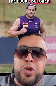 No way he calling Sean Darcy the ‘local butcher’ 🤯 | AFL Memes Official