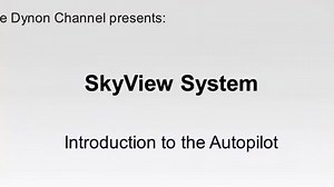Dynon Skyview System-自动驾驶简介