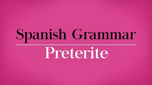 Irregular verbs in the preterite tense - Grammar: verbs: Video playlist - BBC Bitesize
