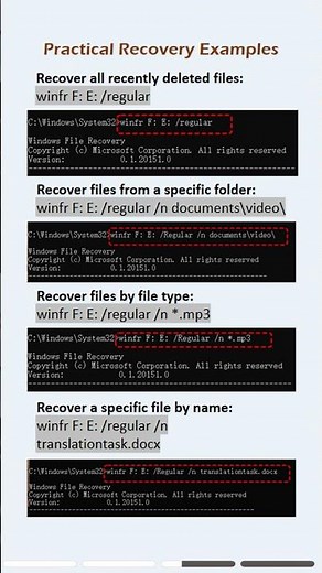Recover deleted files using Windows File Recovery, Microsoft’s official data recovery tool #recovery
