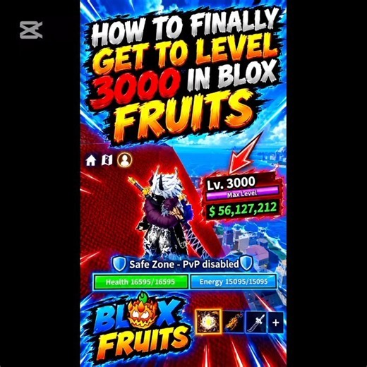 How to Finally Reach Level 3000 in Blox Fruits! 👀🔥