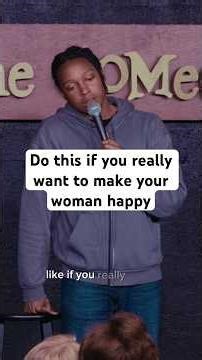 Men, if you want to make your woman happy… do this…