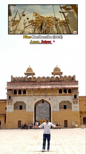 Manikarnika Movie Shooting Location📍 Amer Fort, Jaipur📍 #kanganaranaut #filmshootinglocation #movieshootinglocation | KINGS CROWN Multi Entertainment