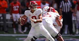 Bryce Young addresses Alabama win, his record-setting debut