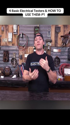 4 Basic Electrical Testers & HOW TO USE THEM-P1 | Electrical Tools