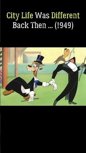This 1949 cartoon wolf went way too far #shorts #classic #cartoon